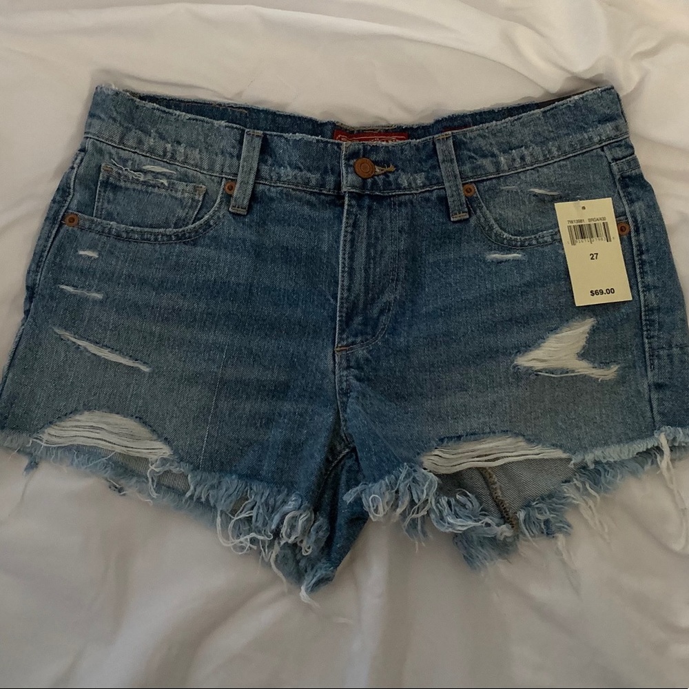 High waisted shorts